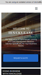 Mobile Screenshot of hincklease.com